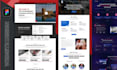 design a clean and responsive figma website design UI UX
