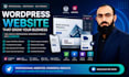 build a professional wordpress website or business website with elementor