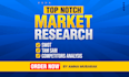 do market research and competitive analysis in 24 hours