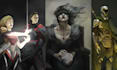 draw concept art, character illustrations and environment