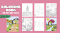 draw colouring book pgs for adults and kids for kdp