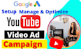 set up a youtube video ads campaigns with google ads