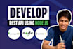 develop an API rest API using nodejs expressjs and mongodb