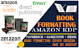 ebook formatting amazon KDP paperback, layout design and format children book