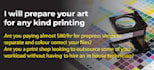 prepare your art for any kind printing
