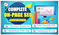 do complete onpage SEO optimization