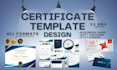 create diploma certificate, certificate design, professional certificate design