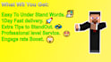 write an interactive script, story for minecraft video