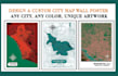 design a custom city map wall poster, any city, any color