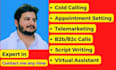 do cold calling,telemarketing and lead generation