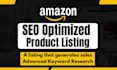 do amazon product listing optimization, amazon fba listing, amazon seo listing