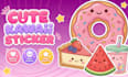 draw cute kawaii cartoon sticker illustration design and mascot logo