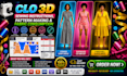 create clo 3d sewing instructions, pattern making, and fabric consumption