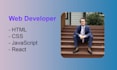 create a website from scratch HTML, CSS, js, react