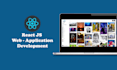 develop web application, react js website using react js