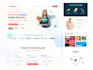 design a professional homepage for your website