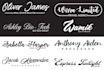 do creative and modern handwritten signature, scripted and font logo design