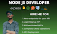 develop rest API using node, express js, and sql, mongo db