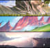 draw 5 scennes enviroments background for your project