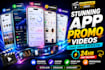 create high converting app promo video or website explainer videos