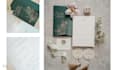 design wedding invitation suite, save the date, rsvp, menu