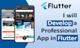 create cross platform flutter app, firebase, api integration