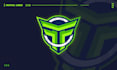 do initial letter esports gaming logo