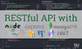 fix node js api bugs or build rest api fast