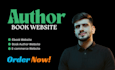 author website, ebook, children book, portfolio, course website, writer website