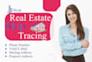 provide property search and bulk real estate skip tracing
