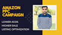 optimize amazon ppc campaign ads and setup ppc campaigns sponsored ads