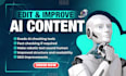 proofread, edit, rewrite ai content, review chatgpt content for SEO