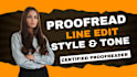 expertly handle your proofreading and editing tasks