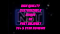 create a vhs intro or outro
