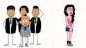do stick man animation video with mood impreshion