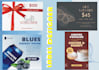 design gift vouchers, business card, certificate and label