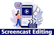 create a HD screencast video with spokesperson , promo web and app