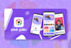 design app icon, feature graphics, promo graphics for play store app store