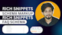 do schema markup, rich snippets and star rating  on wordpress