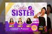 create awesome church flyer, event flyer or poster in less than 6hrs
