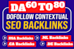 make da 60 to 80 canada ca, german de, netherland nl,usa safe SEO backlinks