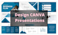 design a modern presentation on canva