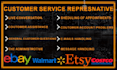 be your customer service representative