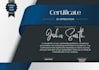 design appreciation and completion certificates for trainings and short courses