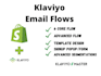 set up email marketing flows on klaviyo