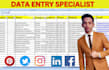 do data entry, data enrichment, list building, and email finding