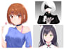 draw simple anime style for you
