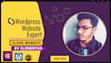 convert clone  any website into elementor template to  wordpress website