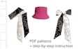 sell you my PDF pattern with step by step instruction