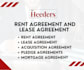 write your rent agreement and lease agreement